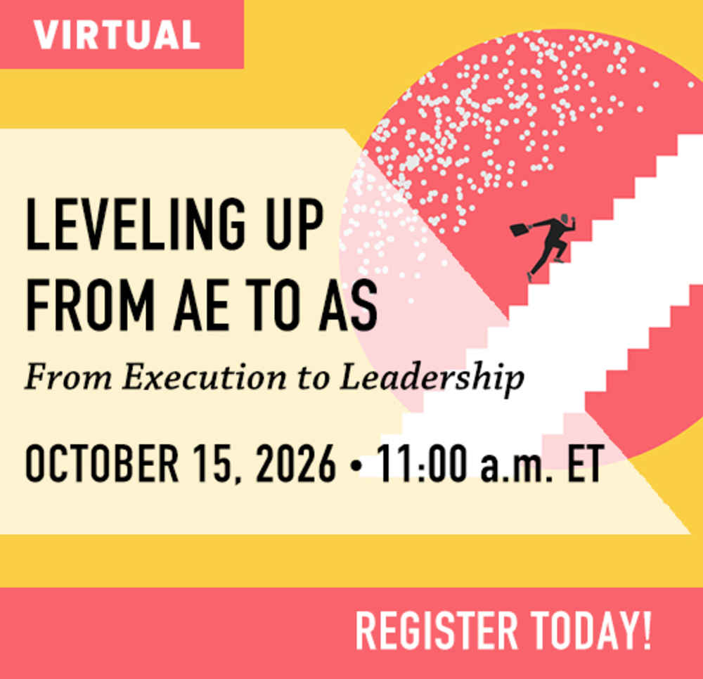 Leveling Up From AE to AS