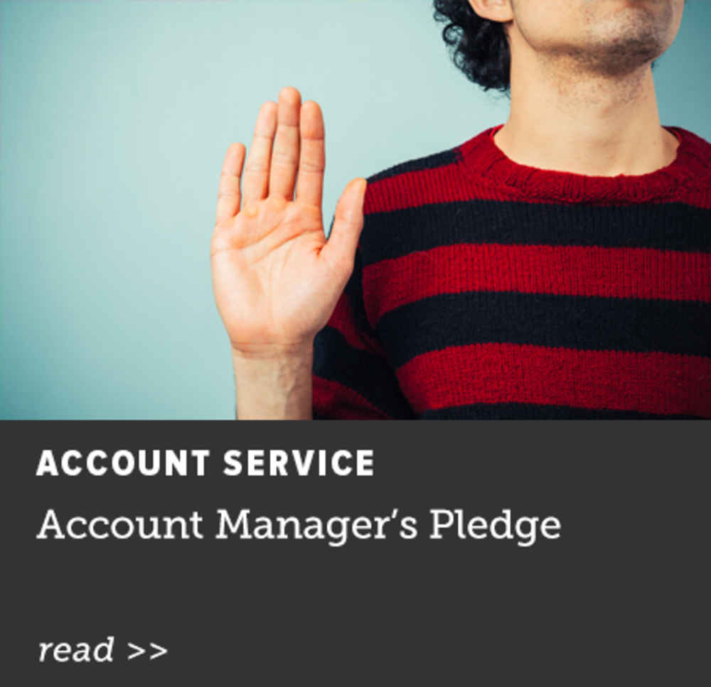 Account Managers' Pledge