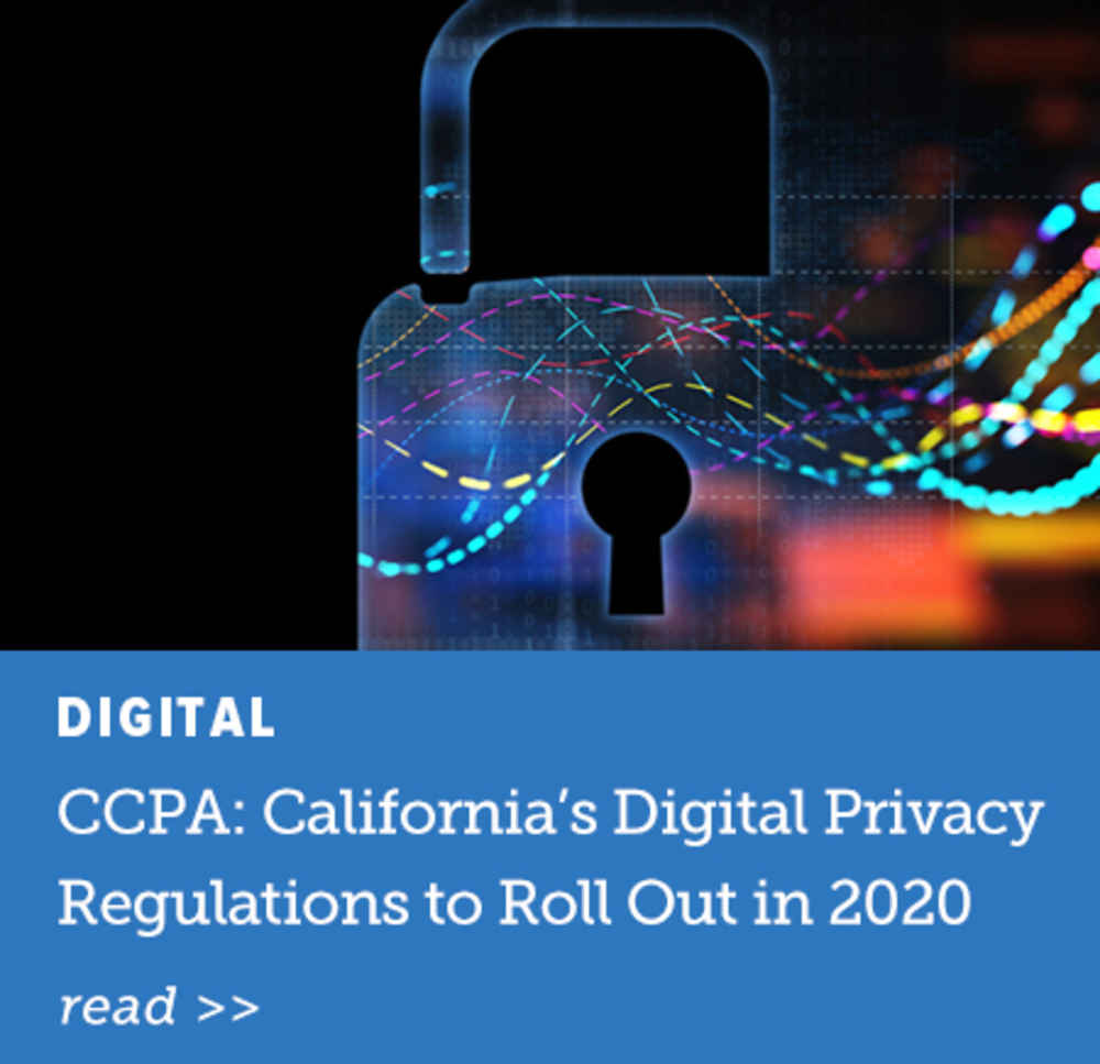 California’s Digital Privacy Regulations to Roll Out in 2020