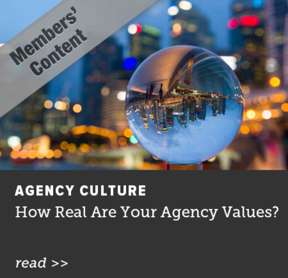 How Real Are Your Agency Values?