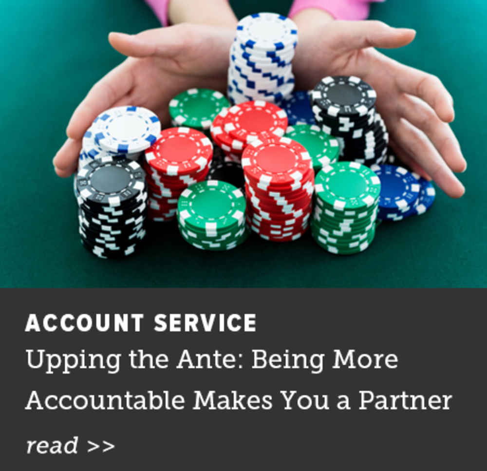 Being More Accountable Makes You a Partner